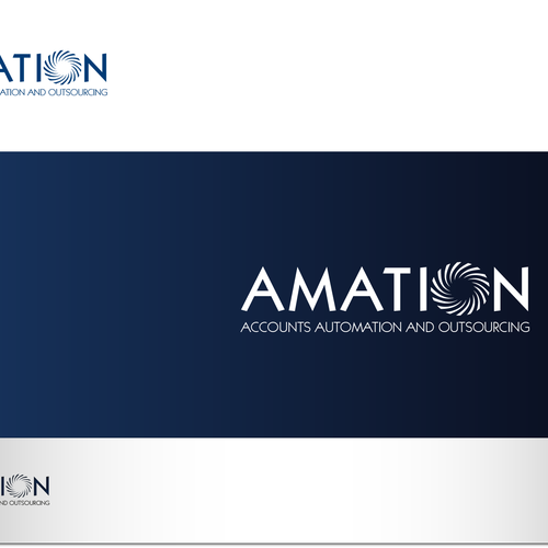 Create an impactful and forever lasting logo for Amation - Accounts Automation and Outsourcing Design by undrthespellofmars