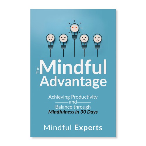 Book cover for a non-fiction self-help book about Mindfulness Design von Rashmita