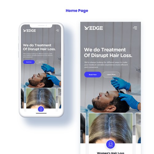 Designs | Scalp Micropigmentation modern and bold website redesign ...