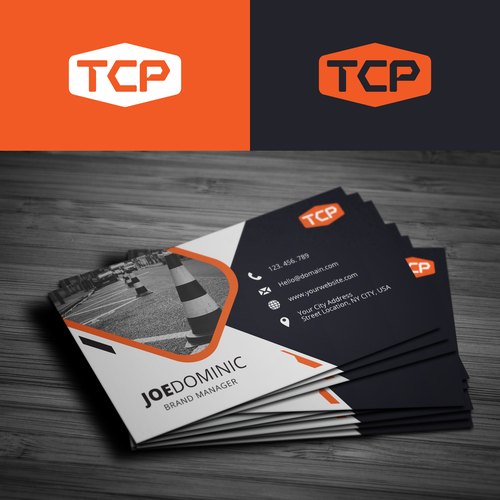 TCP Logo & Business Cards Design by Flowbase