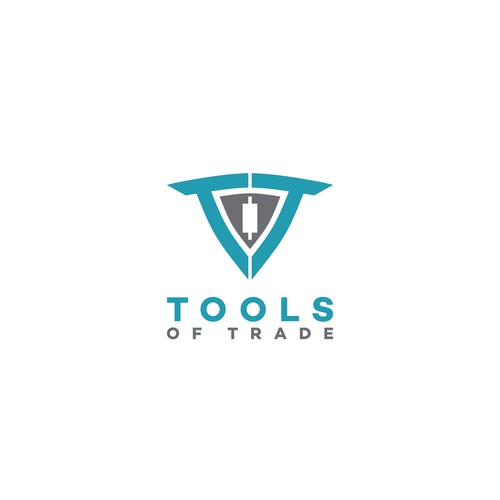 Tools of Trade Logo Design por Now Knock