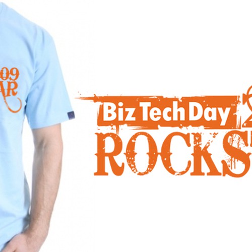 Design the Official BizTechDay Conference T-Shirt Design by okydelarocha