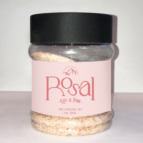 Design a logo for a Pink Himalayan Salt brand Design by artdesigns-by-d
