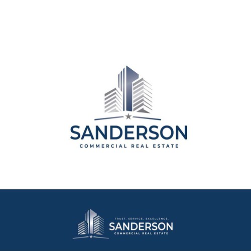 Friendly LabelさんのBring the heat! - Sanderson Commercial Real Estate Logo & Websiteデザイン