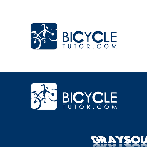 Logo for BicycleTutor.com デザイン by GraySource