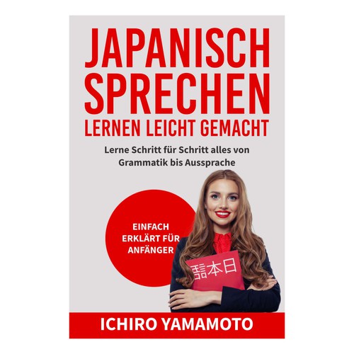 Book Cover: Learning to speak Japanese-ontwerp door kmohan