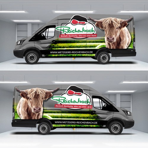 Enviroment friendly Butcher Car Design Design by Tanny Dew ❤︎