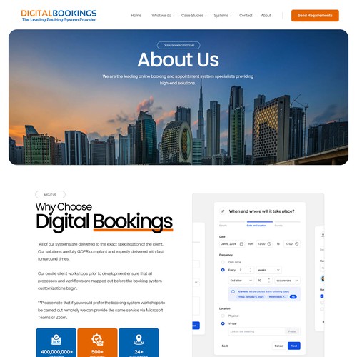 Design our Dubai website Design by Isaac Creative