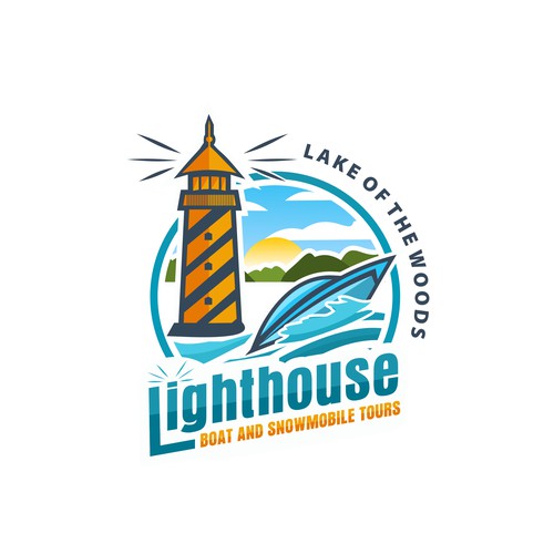 Lighthouse Boat Tours Design by Kheyra_Aulia