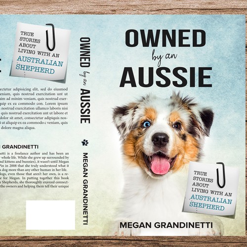 Design "Book Cover designed to catch the eye of Dog Lovers" por dalim