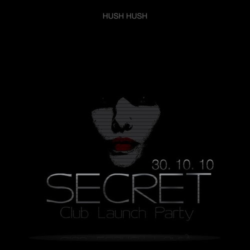 Exclusive Secret VIP Launch Party Poster/Flyer Diseño de Takumi
