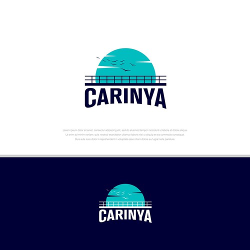 A logo for Carinya Apartments Design by futony