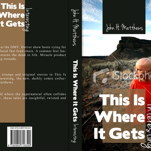 Book cover wanted for short story collection Design by rastahead