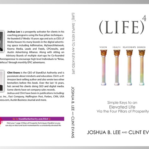 Create an Epic book cover for entrepreneurs looking to achieve true prosperity Design by Pagatana