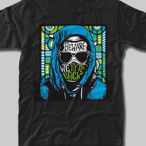 Shirtdesign "cybercrime" Design by welikerock