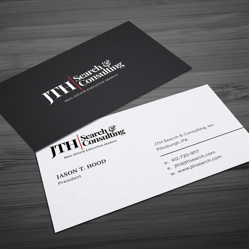 Design Business Card Design for Executive Search Firm di Hasanssin