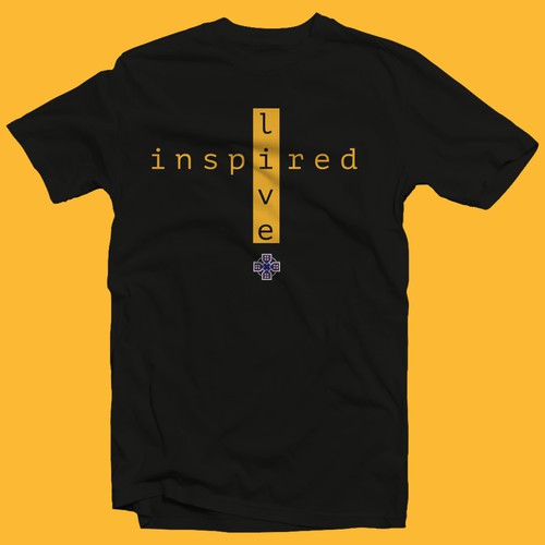 Design a Inspired Living Shirt Design réalisé par Yuni4769