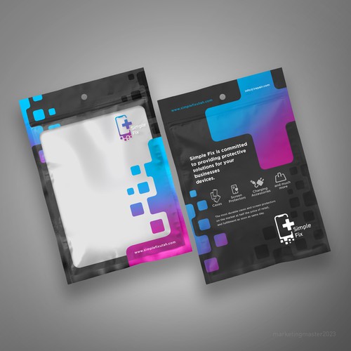 Simple Fix iPad Packaging Design Design by marketingmaster