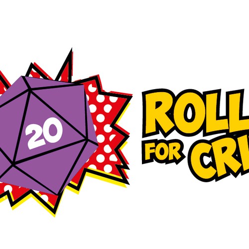 New logo wanted for Roll For Crit Design by PetiteRouquine