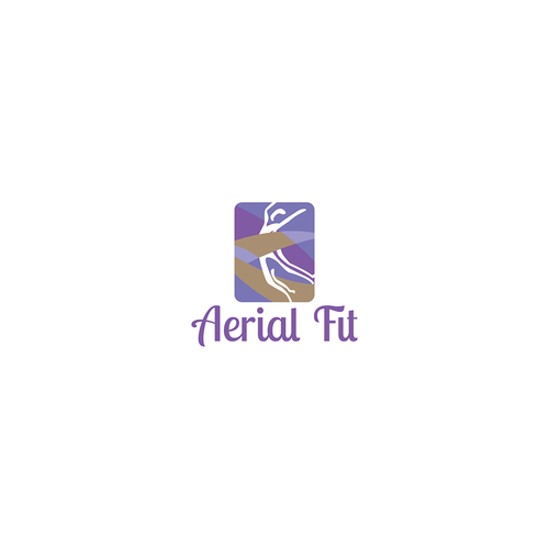 "Aerial Fit" Logo for our new aerial sports shop Design by Iu Braga