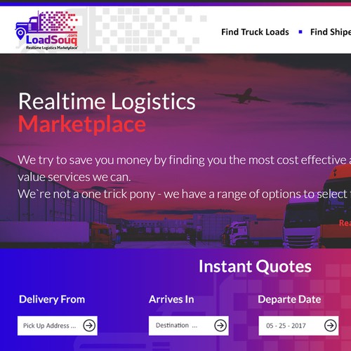 Home Page Website Design Design by Sebastian ✅