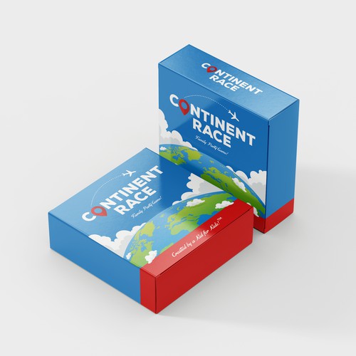 Continent Race - Kids Game -  Learn about the World! Design réalisé par Mrs Design ♥