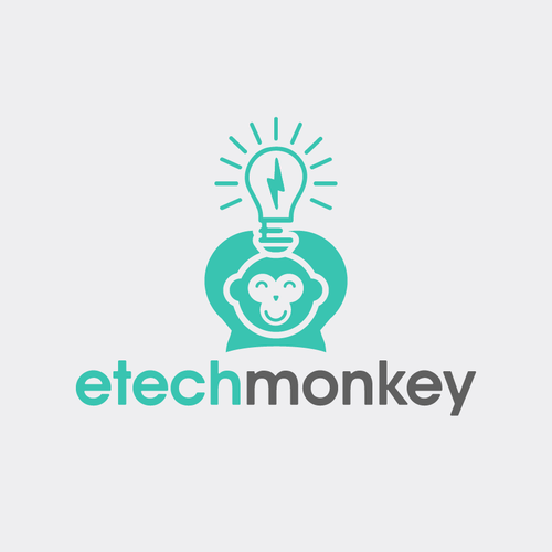 Design a bright, fun logo for a technology and sustainability blog with a monkey mascot! Design by Pae_