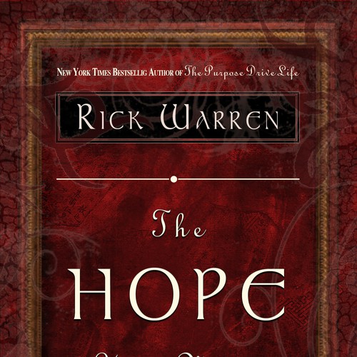 Design Rick Warren's New Book Cover Diseño de wordleman