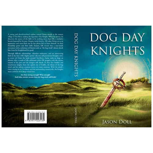 Eye-catching horror fantasy book cover Design by Ace Silva