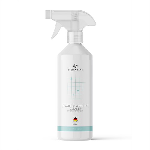 Product Label for a Cleaning Spray Design by Packagingholic