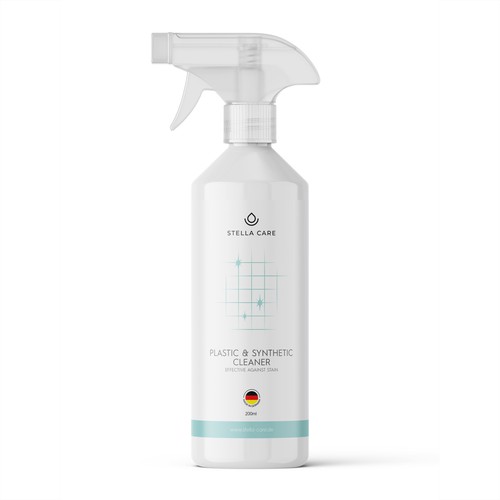 Product Label for a Cleaning Spray Design by CK Graphic