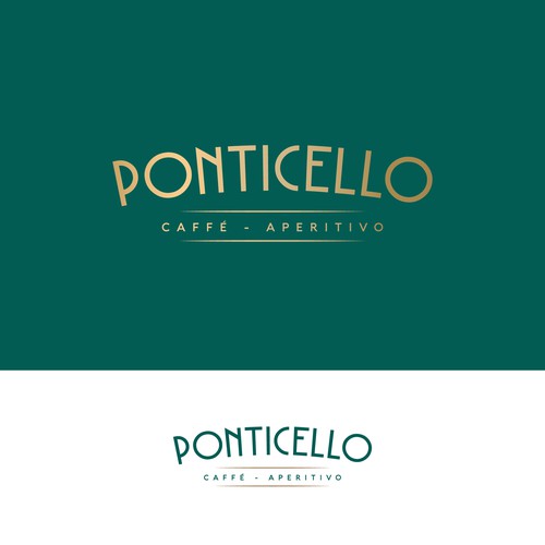 Design a logo for italian cafe in frankfurt/germany Design by desi9nart