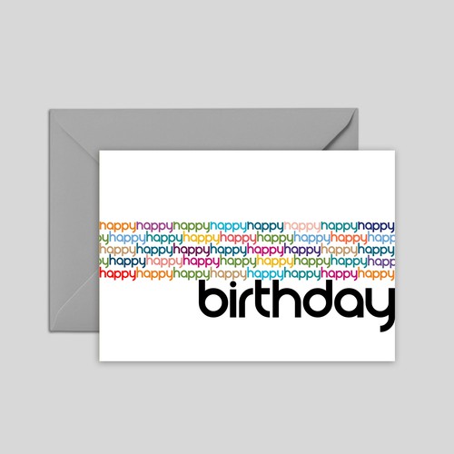 Card or invitation contest entry by Alona K.