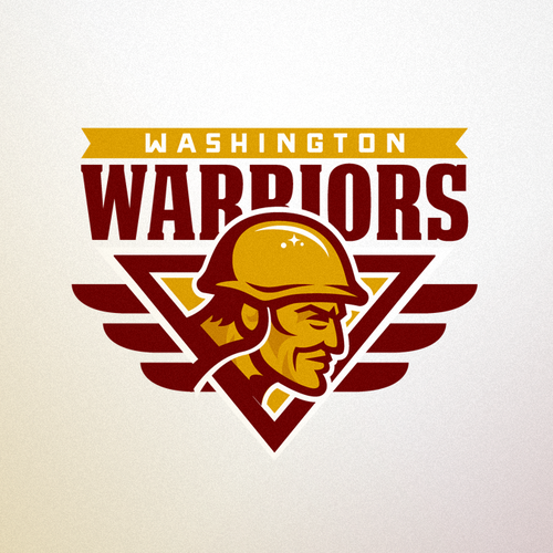 Community Contest: Rebrand the Washington Redskins  Diseño de Rom@n