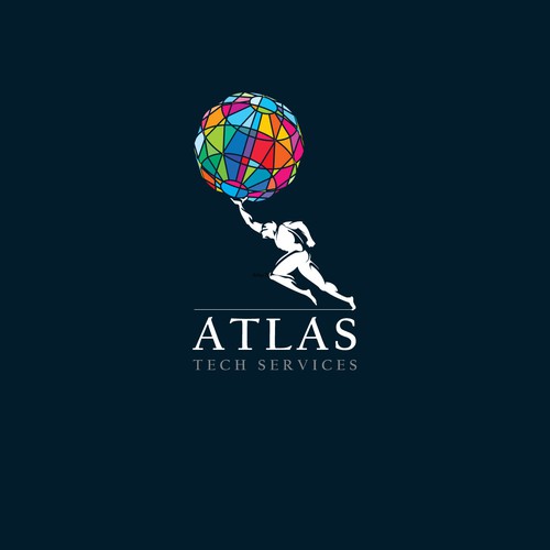 Guaranteed-  Create a logo and branding concept for Atlas Tech Services Design by arkitx