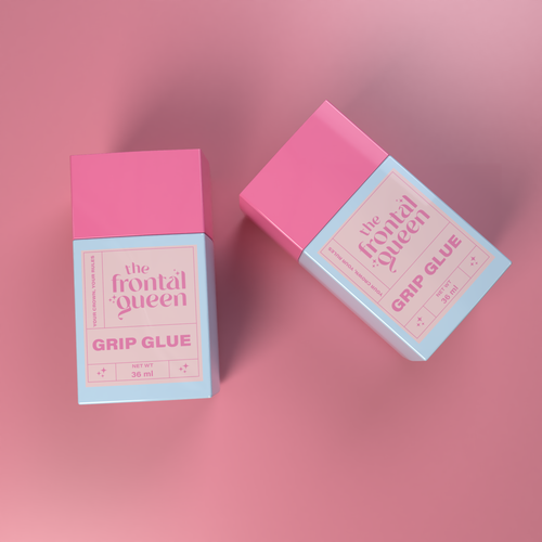 Design Wig Glue Product label  for a Viral Gen Z hair brand! Ontwerp door ANGEL■█