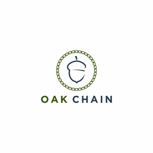 Oak Chain Logo Diseño de rejotakyin