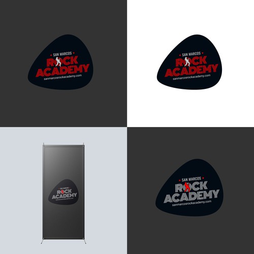 San Marcos Rock Academy Design by KreativeAnt✏