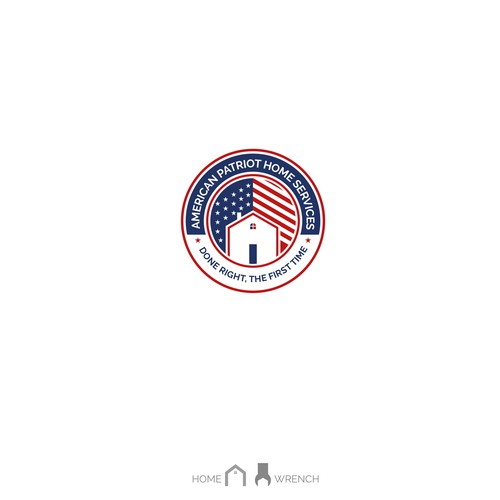 Design a unique, patriotic logo for a patriotic company serving patriotic communities! Design by MD. Anwar_Parvez