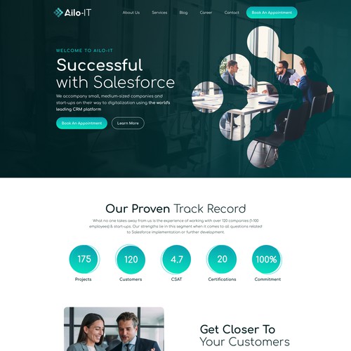 Web page design contest entry by WebNest™
