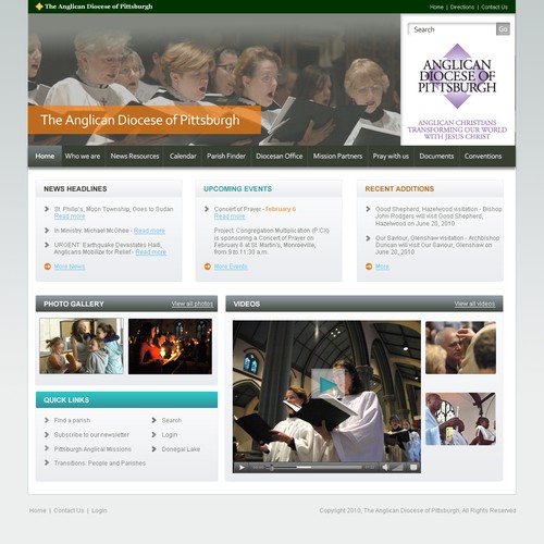 Anglican Diocese of Pittsburgh Web Site