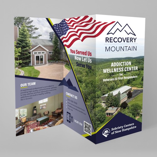 Recovery Mountain First Responders Program Design by ArtBells