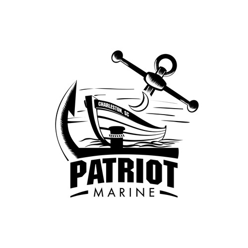 New marine repair company needs a modern classic logo. Design by reza b