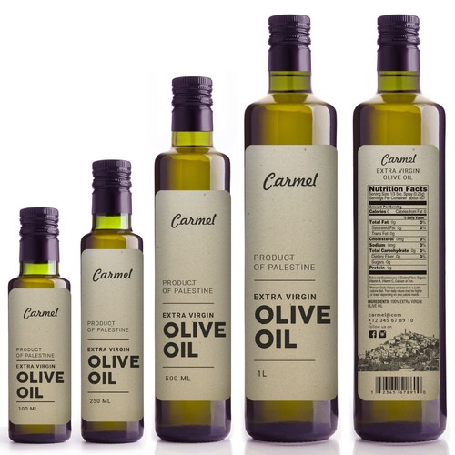 olive oil bottle design