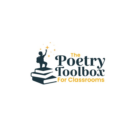 Playful, smart LOGO for an e-course that inspires kids to love poetry Design by papercl!pdesign