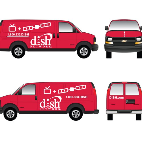 juan.illoさんのV&S 002 ~ REDESIGN THE DISH NETWORK INSTALLATION FLEETデザイン