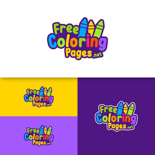 Help us create a logo for our coloring website! Design by Atank