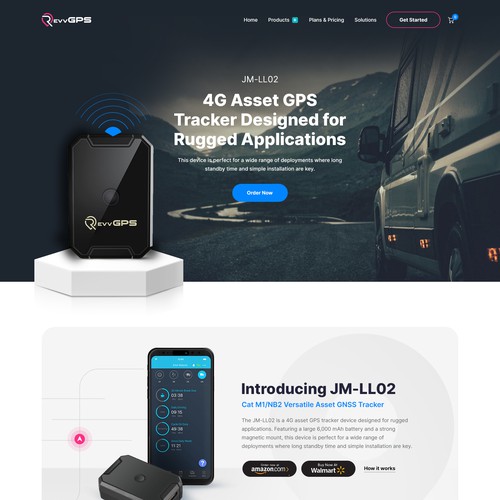 Sleek, cutting-Edge design ECommerce site focusing on traffic from Amazon sales Design by Aj3664