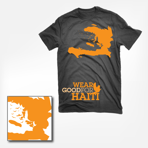 Design di Wear Good for Haiti Tshirt Contest: 4x $300 & Yudu Screenprinter di LoucidCo