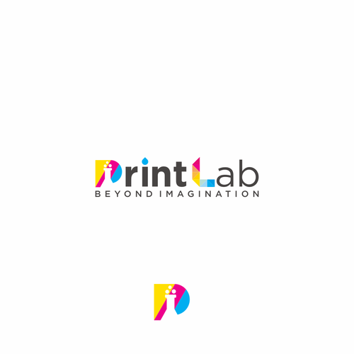 Request logo For Print Lab for business   visually inspiring graphic design and printing Design by Qolbu99